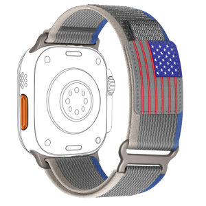 Rugged Strap for Watch Ultra 2/Ultra 49mm 45mm 41mm 40mm 38mm 44mm Men Women lWatch 46mm 42mm Series 10 9 8 7 SE 6 5 4 3 2 1 Nylon Band Elastic Replacement Wristband