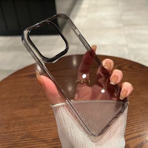 Ultra Thin 0.2mm Clear Casing For iPhone 16 15 14 13 12 11 Pro Max Plus Phone Case Full Cover Hard PC Shockproof Never turn yellow Back Cover