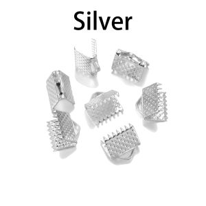 50 Cái/lốc Cove Móc Cài Dây Mũ Kết Thúc Chuỗi Băng Da Clip Nối Vòng Tay Vòng Cổ Đối Với Trang Sức Làm Cho Nguồn Cung Cấp