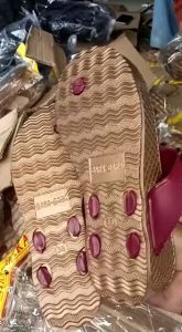 Sandal Jepit Wedges Bara Bara tebal 5cm