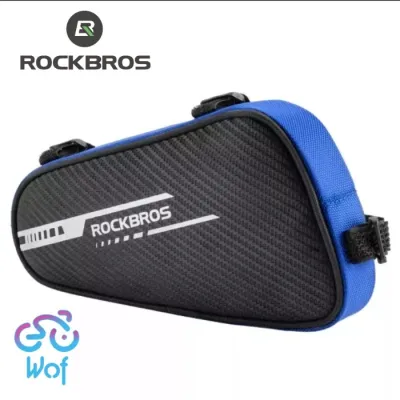 ROCKBROS B75 Bicycle Tas Sepeda 1.2L Bike Triangle Bag Reflective MTB B-75