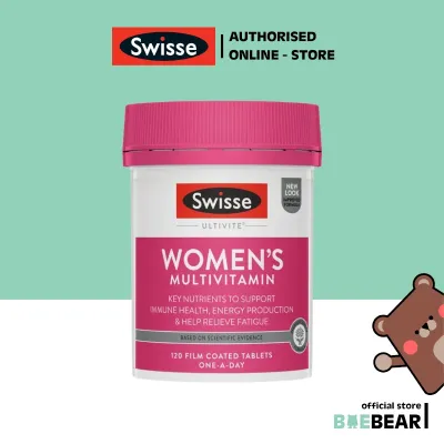 [Authorized Store] Swisse Womens Ultivite Multivitamin 120s / 60s Women Health | Mens Ultivite Multivitamin 120s / 60s | Vegan [Baebear.sg]