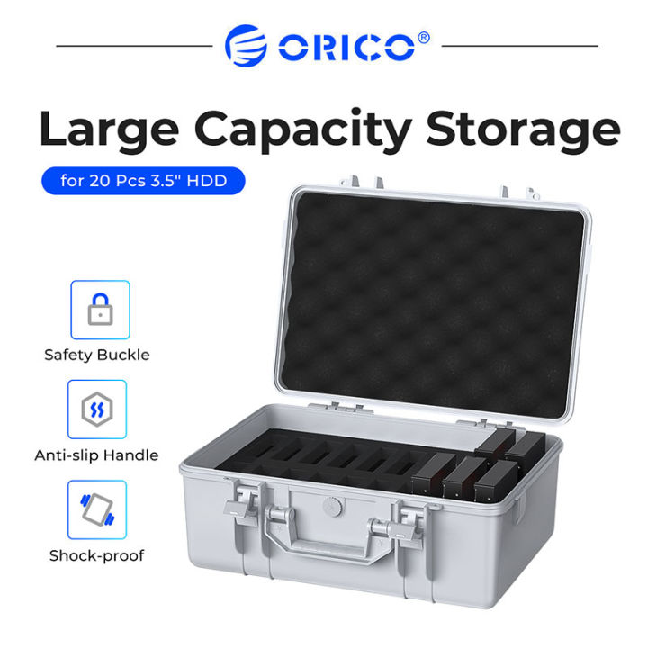 ORICO inch 20 Bay HDD Hard Drive External Protection Storage