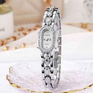 New Womens Watch Womens Style Small Refined Grace Oval Light Luxury Watch Womens