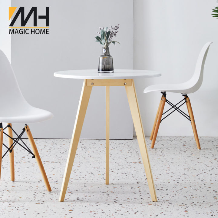 Magic home wooden nordic modern minimalist coffee table small triangle