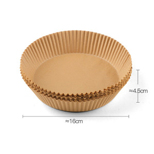 กระดาษรองหม้อทอด (แพ็ค 30/50/100/200ชิ้น) กระดาษไขรองอบ ทรงเหลี่ยม/กลม กระดาษรองอบ แบบใช้แล้วทิ้ง หม้อทอด