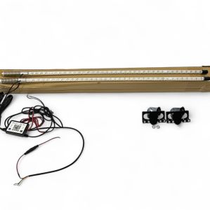 NEW (1คู่) ไฟแต่งรถ หลอดไฟ LED APP LAMP Bluetooth 4.0 Symphony (รีโมท RGB) แรงดันอินพุต DC5V/12V/24V