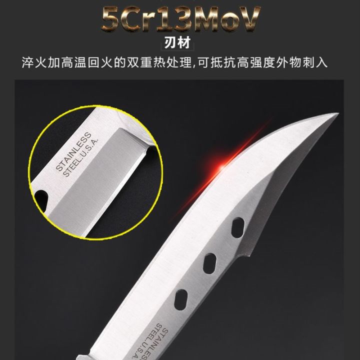 Air knife special forces folding small knife knife titanium tritium gas ...