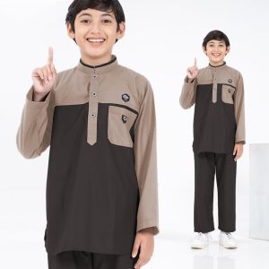 Baju Koko Anak Laki-Laki 1-8 Tahun Setelan Koko Anak - StyleKids Elzio