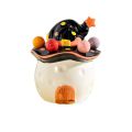 EDDY SONG Magic House Shape Stainless Steel Fruit Fork Set Anti-scald Ceramic Salad Fork Creative Rustproof Dessert Cake Fork Home Decor. 