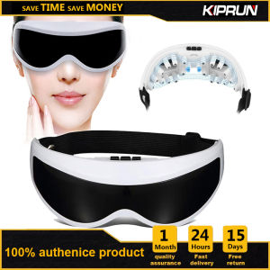 KIPRUN Electric Eye Massager Magnetic Therapy Eye Massager Eye Muscle Fatigue Pain Relief with 9 Massage Modes Time Setting Improve Sleep