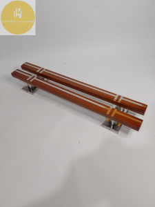 Pegangan Pintu Rumah Minimalis 33cm Full Stainless Gagang Pintu Kupu Tarung