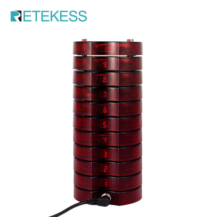 Drahtloses Warteschlangen-System Mit Rufanzeige - Perfekt Für Restaurant, Praxis & Bank