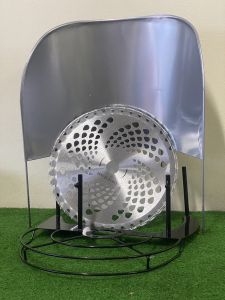 โครงเกี่ยวข้าวพร้อมใบวงเดือน 10 นิ้วต่อเครื่องตัดหญ้า เลือกเซ็ตจำนวนใบได้