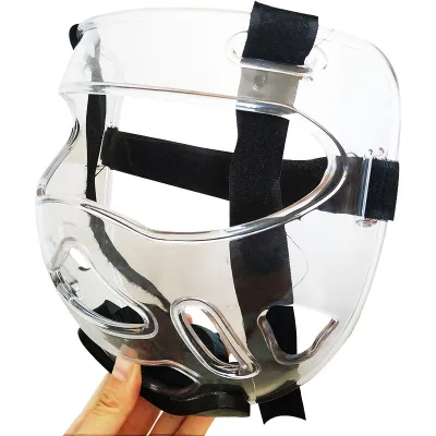 Taekwondo mask Adult Children Martial Arts Fight Face Mask Head Protect Gear Skating protective clothing for Boxing head gear boxing protective gear taekwondo face shield headgear face training equipment