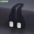 [CISWGE Auto] Chất Lượng Xe Tựa Đầu Móc Cao Cấp Da Lộn Phía Sau Ghế Treo Kép Móc Lớn Chịu Tải Hợp Kim Móc Móc Áo Phổ. 