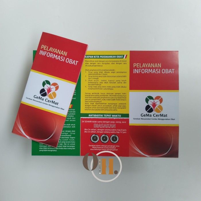 Leaflet Pelayanan Informasi Obat - PIO - Brosur Apotek Puskesmas