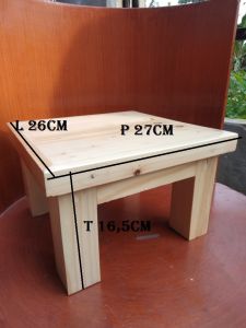 kursi jongkokkursi kayu minikursi dingklik.kursi anak