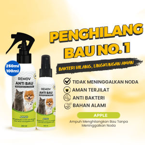 Remov Spray Penghilang Bau Kotoran Kucing Dan Anjing