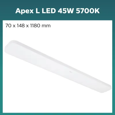 Philips APEX Ceiling Light | 5700K Color Temperature Large Ceiling Light