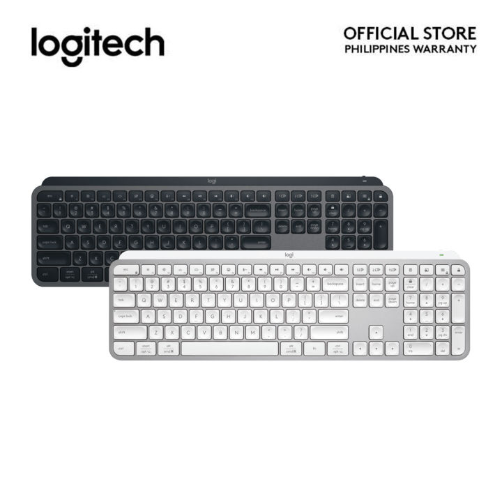 Logitech MX Keys S Multi-Device Ergonomic Design Advanced Wireless ...