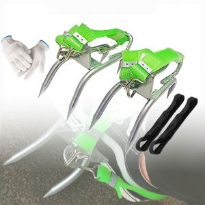 2pcs Tree Pole Climbing Spike Set 4 Steel Claw Coconut Tree Fast Climbing Tool Tree Climbing Paw
