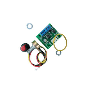 [ezrae Libun] Adjustable Driver Board DC Motor Speed Controller PWM 1803BK 1.8V 3V 5V 6V 12V 2A Low Voltage Speed Regulator Control Module