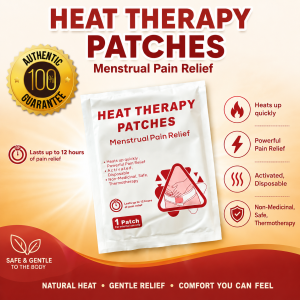 1 Sachet Dysmenorrhea Pain Relief Patch Hot Compress | Menstrual Cramp Relief Patch for Women | Provides Warm Heat Therapy for Period Pain Regla Cramps Lower Abdominal Discomfort & Back Pain | Comfortable Adhesive Heating Patch for Menstruation Wellness