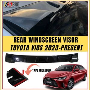 Toyota Vios 2023 Rear Windscreen Sun Visor High Quality Acrylic Material | Aerodynamic