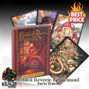 Kartu Oracle Gilded Reverie Lenormand Tarot Deck