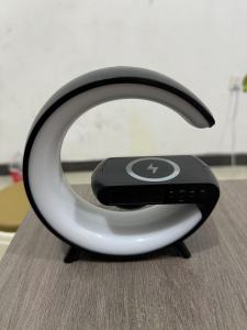 Source Mobile Phone Wireless Charger Smart Bluetooth Speaker Small G Colorful Light Clock Alarm Clock Ambient Light