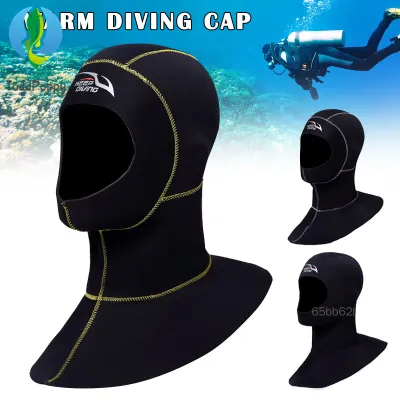 TPY 3MM Neoprene Scuba Diving Hood Swimming Scuba Diving Thickened Cap Adult Unisex Canoeing Water Sports TP-MY
