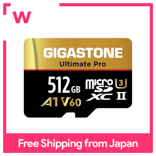 5-year data recovery warranty] [GIGASTONE] micro sd card 512GB