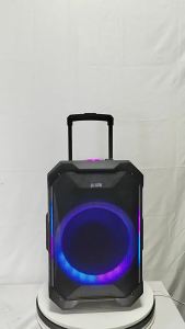 [MS] ลำโพงรถเข็นสีสันสดใสกลางแจ้ง 12 ไมโครโฟนไร้สายขนาดใหญ่ k เพลงมือถือลำโพงบลูทูธซับวูฟเฟอร์หนักขายส่ง