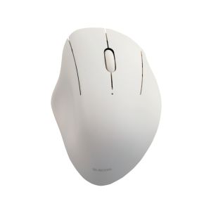 ELECOM SHELLPHA Ergonomic Silent Wireless Mouse 2000 DPI Dual Bluetooth Anti-Bacterial Comfortable Silent Click For PC