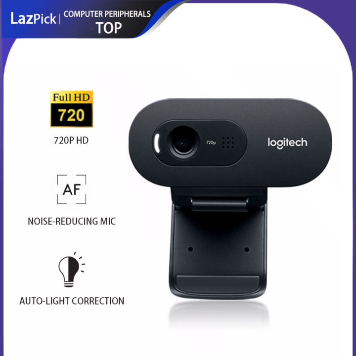 Logitech C270i webcam 4K 1080P 720P Full HD Computer Camera for pc laptop  Built-in Microphone noise cancellation Megapixels 30 FPS Video Call  Camera