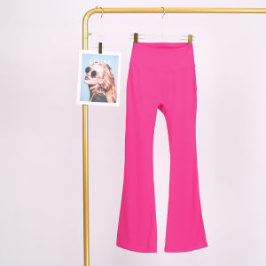 LULU Original Label Groove Flared yoga and Pilates pants slimming sheer fitness workout hip-lifting wide-leg pants