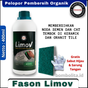 Pembersih Keramik Noda Semen Fason Limov 400ml