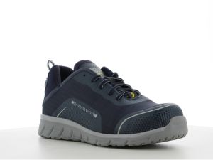 Sepatu Safety Jogger Ligero2 Navy S1P Sepatu Pekerja Sepatu Proyek Super Ringan Sepatu Pekerja Trendy Nano Carbon Toecap Metal Free Anti Static ESD