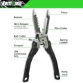 HURRICANE 6-in-1 Wire Stripper, Crimping Tool, Wire Cutter Stripping Tool, Multifunctional Electrical Pliers for Cable Stripper, Wire Crimper(8-18 AWG Solid, 10-20 AWG Stranded). 