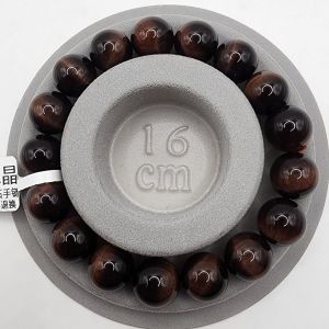 (SG Seller Ready Stocks) Top Grade Red Tiger Eye Gemstone Bracelet 12mm+ 顶级红虎眼石手链 12+毫米