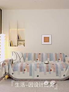 沙发巾盖布高级感2023新款四季通用沙发垫套罩全包万能防滑全盖毯Kain penutup tuala sofa premium sense 2023 sarung sarung sarung kusyen sofa universal empat musim baharu meliputi selimut penutup penuh universal tidak licin yang merangkumi semua