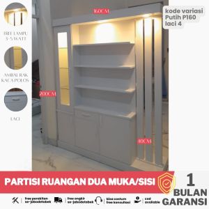 Partisi Ruangan Dua Muka/ Sisi modern - Penyekat Ruangan 200x200