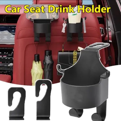 Runvictor 4IN1 Car Window Organizer Box Car Door Pocket for Cup Holderphone Slot Hanging Storage Rack Window Gap Use