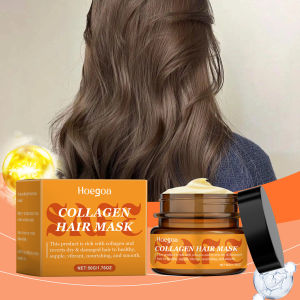new Collagen Hair Mask - Deep Moisturizing Treatment For Dry Damaged Hair - Reduces Frizz & Tangles - Restores Shine & Softness Free Shipping