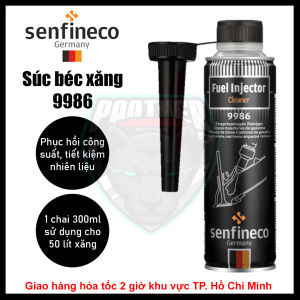 Phụ Gia Súc Béc Xăng Senfineco 9986 Fuel Injector Cleaner 300mL sử dụng cho xe máy Xăng