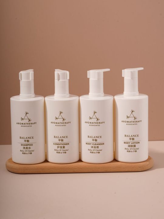 JW Marriott Hotel AROMATHERAPY ASSOCIATES Shampoo Conditioner Shower