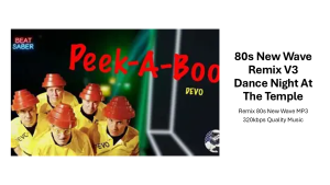 80s NEW WAVE REMIX V3 Dance Night at the Temple MP3 High Quality sound 320kbps Music File Collection in a USB 32GB Flash Drive with Free Surprise Gifts