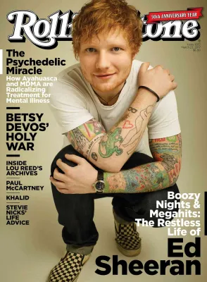 Rolling Stone March 2017 Issue: Ed Sheeran Special Edition - Entertainment Music Magazine