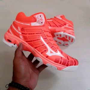 (OBRAL ‼️‼️) Real Picture SEPATU VOLI MIZUNO VOLTAGE MID PRODUK IMPORT